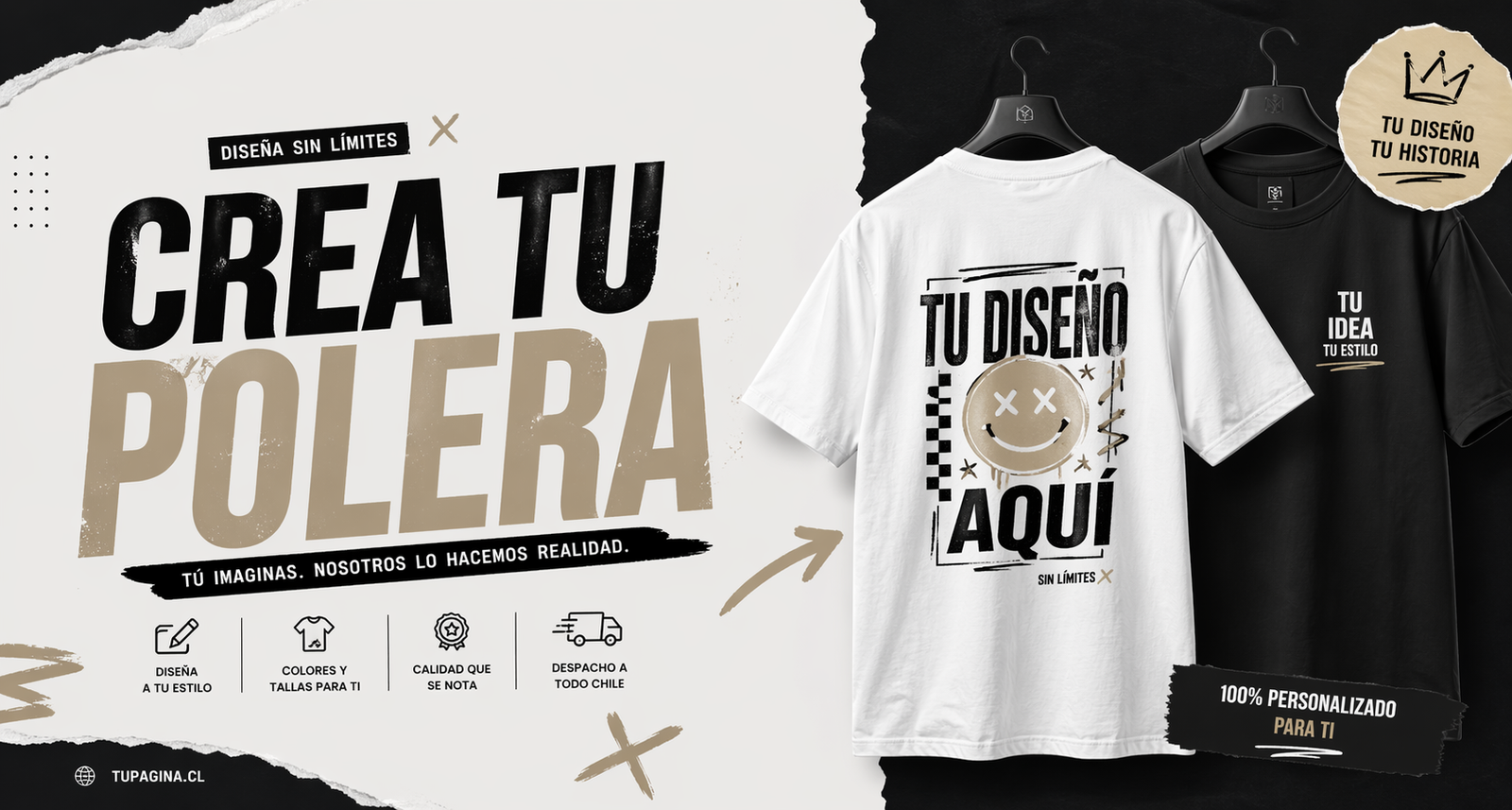 PERSONALIZA TU POLERA